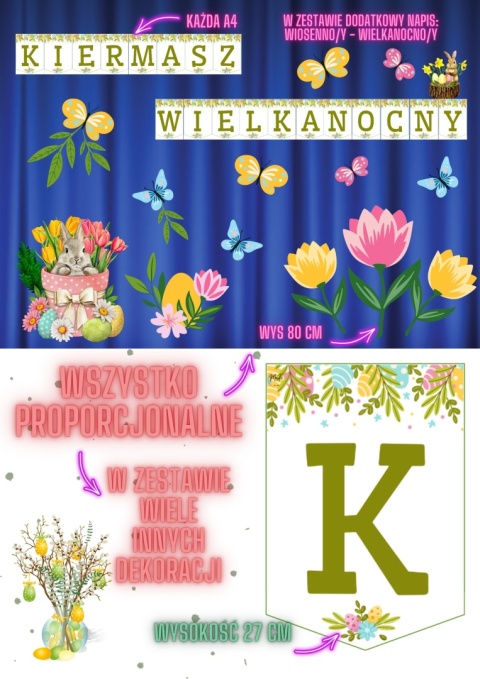 KIERMASZ WIELKANOCNY WIELKANOCNO WIOSENNY - wiosna wielkanoc dekoracja pdf