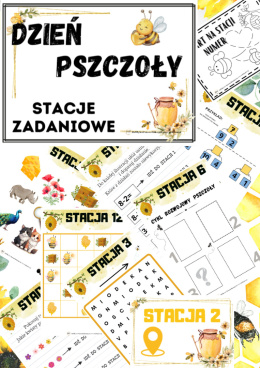 Stacje zadaniowe DZIEŃ PSZCZOŁY zakres 0-10 gra terenowa pdf